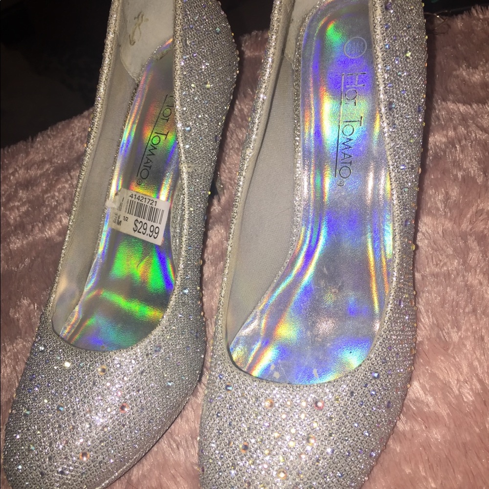 Glittery High Heels